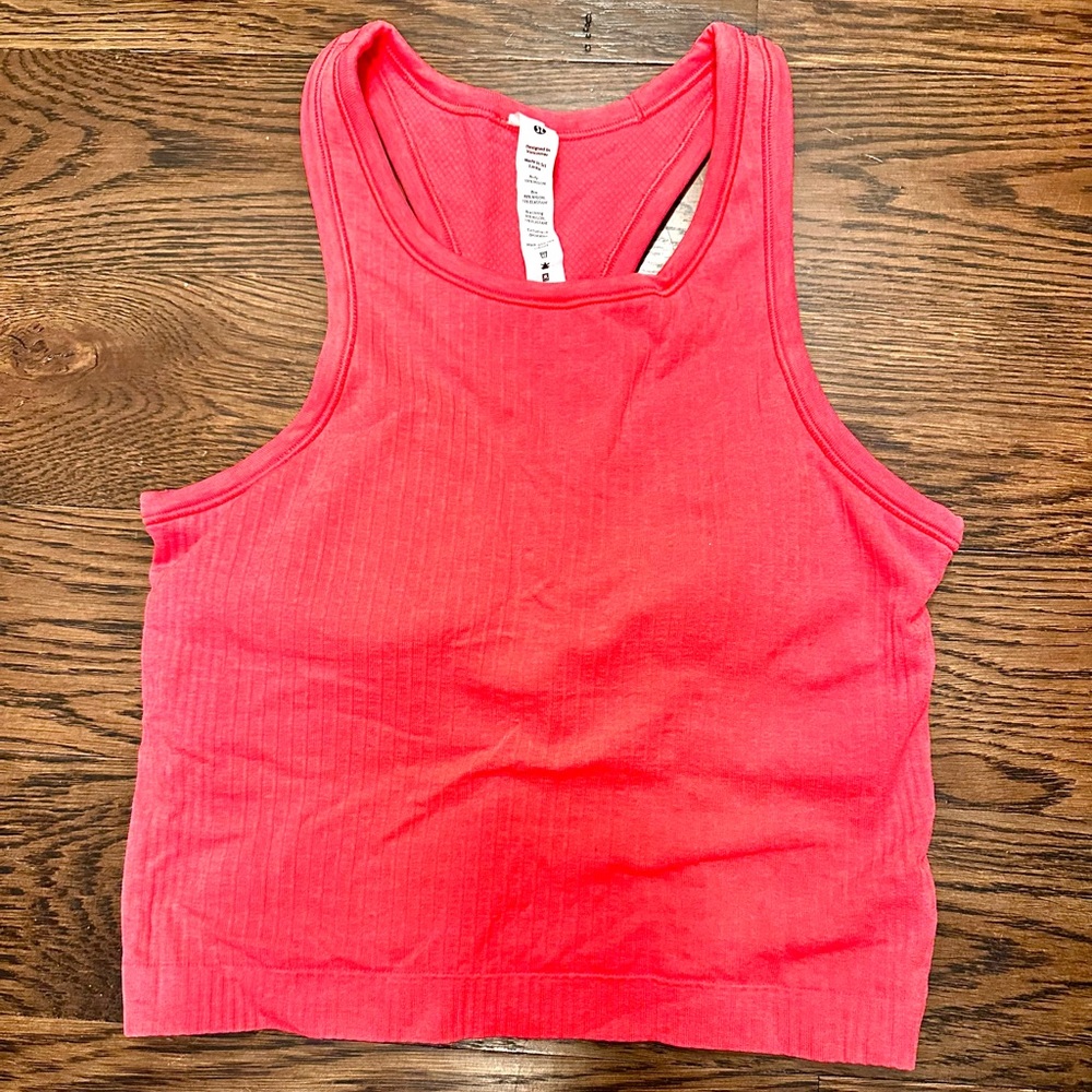 Lululemon Racerback Crop Tank